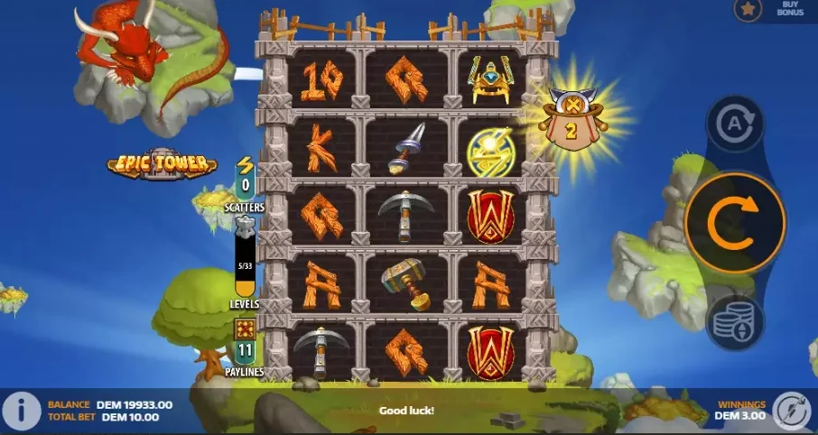Spela Epic Tower-slot nu.