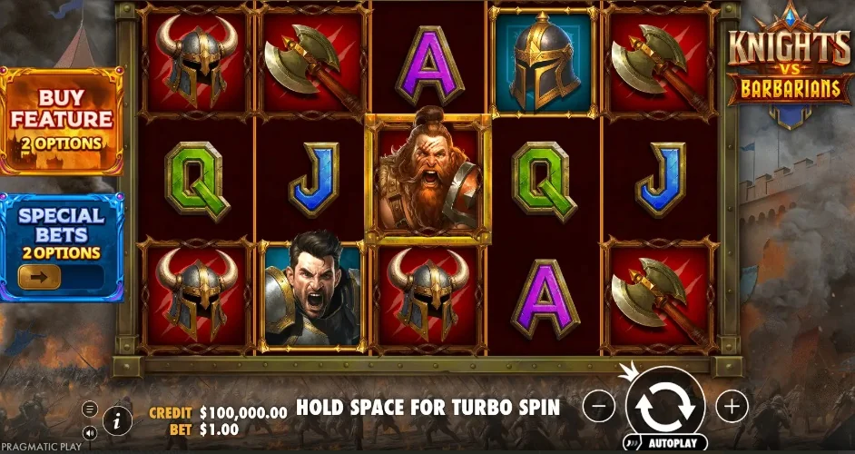Spela riddare slot